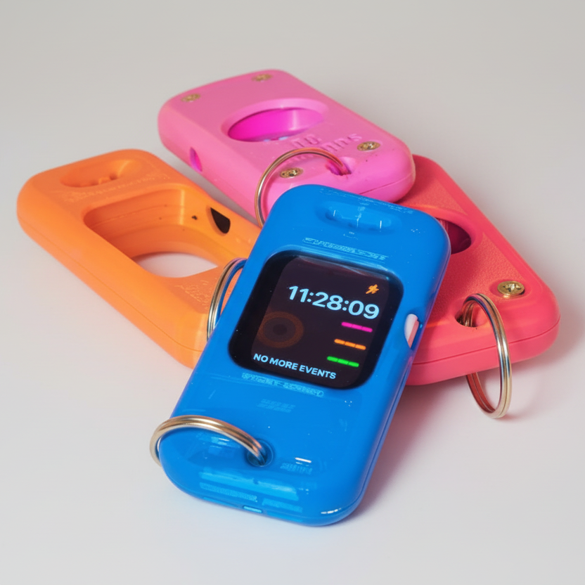 Byte's Keychain Case For Apple Watches  – Series 1–9 (38mm–45mm)